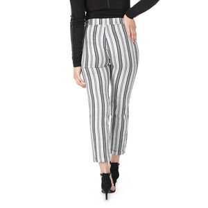 Παντελόνι εγκυμοσύνης μέχρι τον αστράγαλο με κάθετες ρίγες 