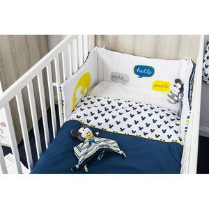 Tour de lit en popeline Disney motif Mickey 