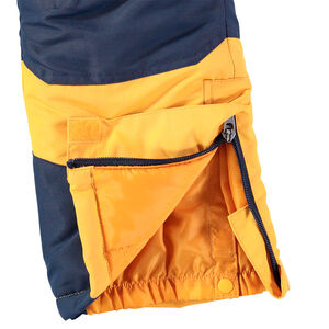 Δίχρωμο αδιάβροχο παντελόνι σκι με ρυθμιζόμενες και αφαιρούμενες τιράντες 