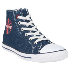 Αθλητικά τζιν μποτάκια με κορδόνια, μεγέθη από 28 έως 35 