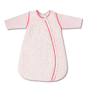 Turbulette à manches amovibles en popeline de coton imprimée fantaisie 