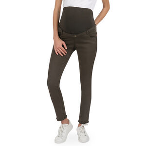 Παντελόνι εγκυμοσύνης από τουίλ σε γραμμή slim με τσέπες 