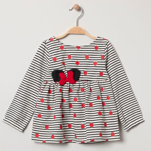 Tunique à rayures et pois Minnie Disney 