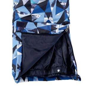 Παιδικά - Εμπριμέ παντελόνι του σκι με αφαιρούμενες τιράντες 