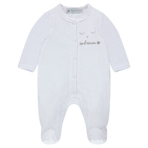 Βελουτέ φορμάκι ύπνου με κέντημα 