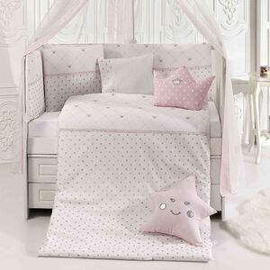  Σετ προίκας 9τμχ 70*140 queens crown  