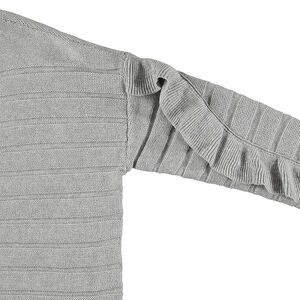 Παιδικά - Πλεκτή ζακέτα με ανάγλυφη τσέπη και πλακέ τσέπες 