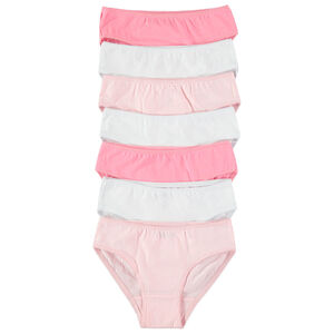 Σετ 7 μονόχρωμα βαμβακερά βρακάκια 