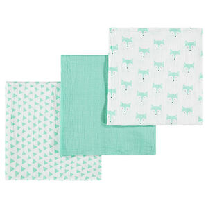 Σετ με 3 ασορτί πάνες από γάζα 