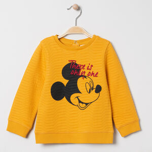 Sweat en molleton fantaisie print Mickey Disney 