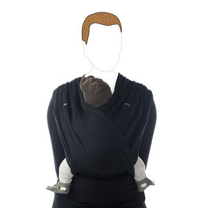 Μάρσιπος Tri-Cotti Small - Μαύρο 