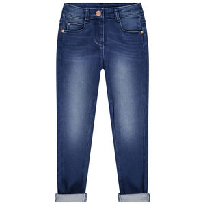 Jean effet used coupe skinny 