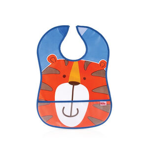   Αδιάβροχη σαλιάρα με τσέπη - Τυχαίο χρώμα  