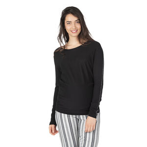 Λεπτό πλεκτό εγκυμοσύνης με γυαλιστερό σιρίτι 