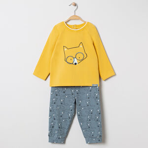 Jogging en molleton print renards 