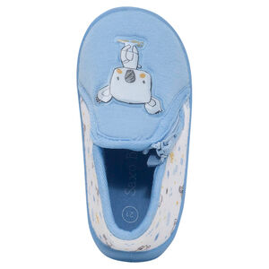 Ψηλά παντοφλάκια με σήμα κοάλα και φερμουάρ 