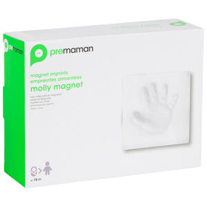 Set de 4 aimants empreintes main/pieds 