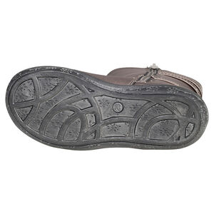 Bottes effet irrisé avec chaines et brides fantaisie 