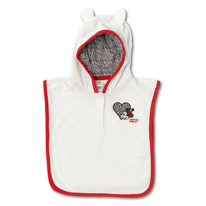 Poncho de bain Disney avec oreilles et broderie Minnie 