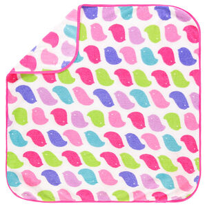 Couverture en polaire à imprimé fantaisie 