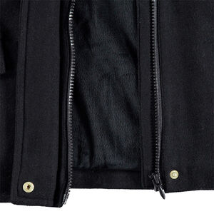 Παιδικά - Παλτό από μάλλινη τσόχα με επένδυση sherpa και συνθετική γούνα 