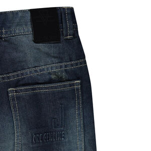 Τζιν με φθαρμένη όψη και επένδυση φλις  