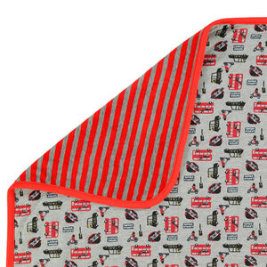 Couverture en jersey et polaire 80x80 cm 