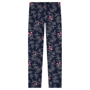 Παιδικά - Ζέρσεϊ κολάν με τυπωμένα λουλούδια σε όλη την επιφάνεια 