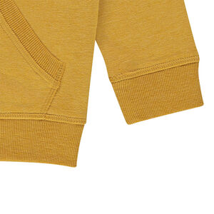 Παιδικά - Φανελένια ζακέτα με κουκούλα και φερμουάρ 