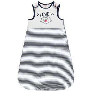 Turbulette sans manches rayée en coton bio motif Mickey Disney 