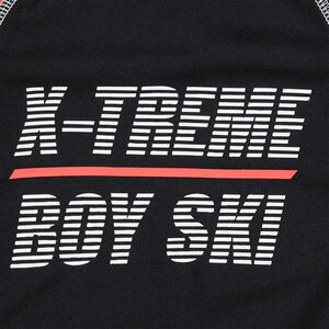 Παιδικά - Μακρυμάνικη μπλούζα με λωρίδες σε αντίθεση 