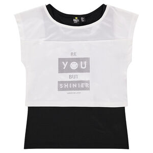 Παιδικά - Κοντομάνικη μπλούζα 2 σε 1  