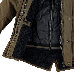 Μπουφάν  3 σε 1 με επένδυση sherpa με ενσωματωμένο αφαιρούμενο μπουφάν 