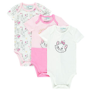 Σετ 3 φαντεζί κορμάκια Disney Marie με άνοιγμα ανάλογα με την ηλικία 