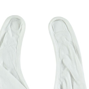 Σαλιάρα από ζέρσεϊ σε σχήμα μπαντάνας με τυπωμένο μήνυμα 