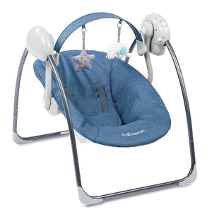 Ρηλάξ/κούνια μπλε 