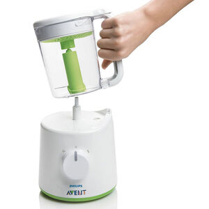 Ατμομάγειρας και μπλέντερ φαγητού 