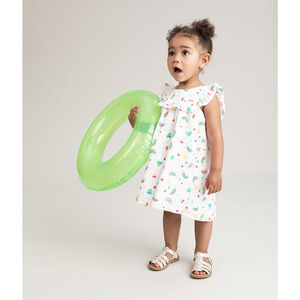 Φόρεμα αμάνικο με βολάν  Minnie 