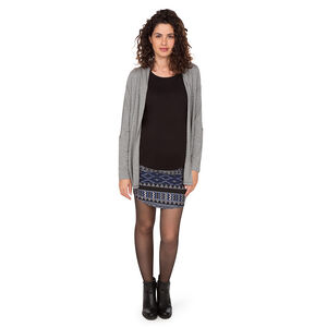 Ζακέτα εγκυμοσύνης με φαντεζί φύλλα 