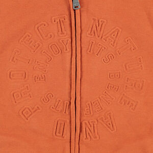 Παιδικά - Ζακέτα φανελένια και κουκούλα με επένδυση sherpa 