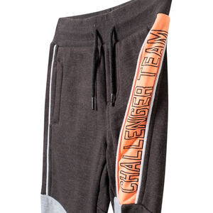 Pantalon de jogging en molleton à bandes 