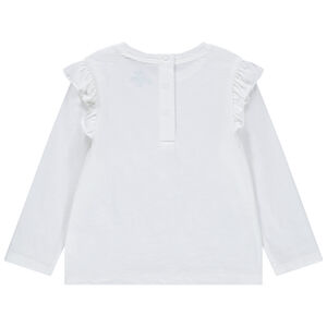T-shirt manches longues en coton bio et print Marie Aristochats Disney 