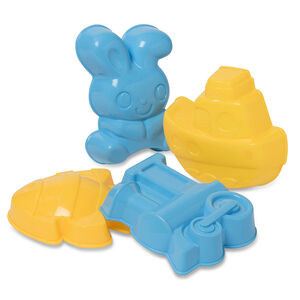 Σετ παιχνιδιού παραλίας με 4 μεγάλα φορμάκια 