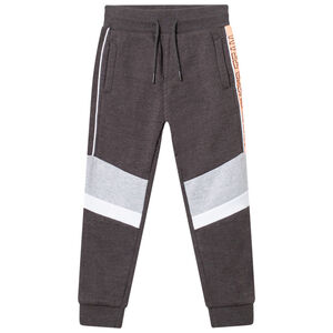Pantalon de jogging en molleton à bandes 