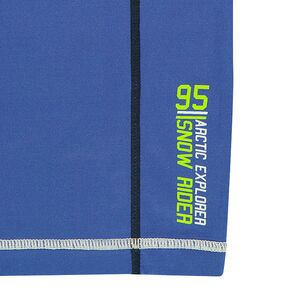 Τεχνικό ζιβάγκο του σκι από πολυεστέρα με τυπωμένα γράμματα 