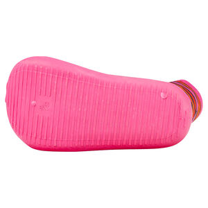 Εμπριμέ καλτσοπαντοφλάκια με ρίγες και λαστιχένια σόλα  