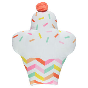 Μαξιλαράκι σε σχήμα cupcake, από ποπλίνα 