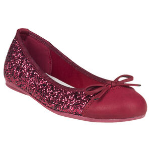 Ballerine à paillettes et noeud  