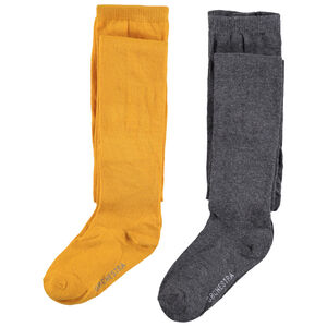 Σετ 2 μονόχρωμα χοντρά καλσόν 