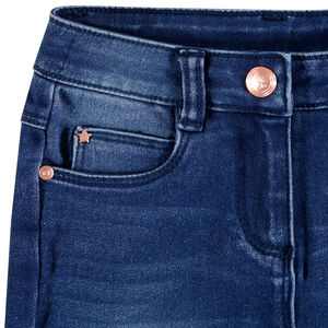 Jean effet used coupe skinny 